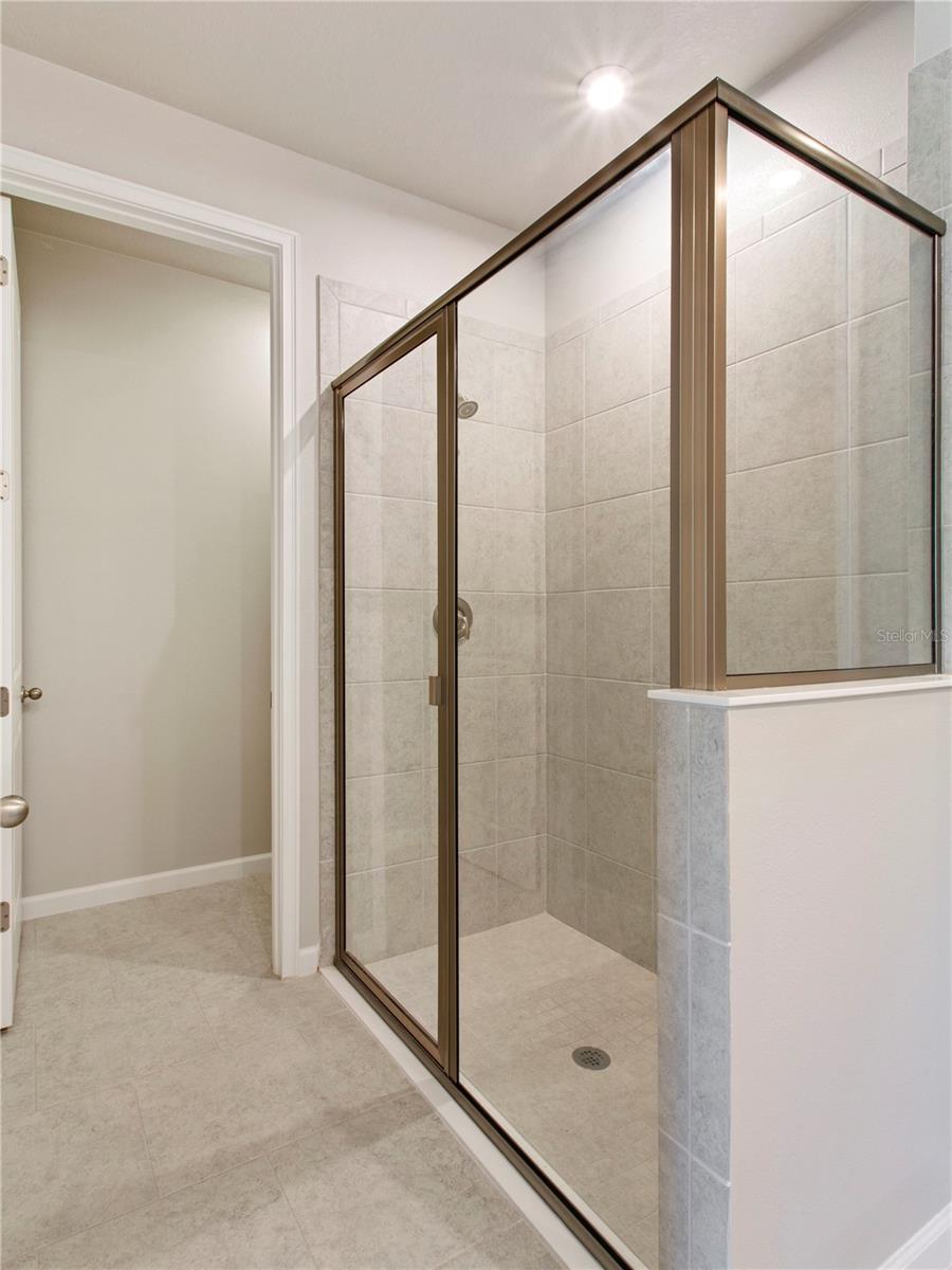 Actual Home Owner's Bathroom Shower