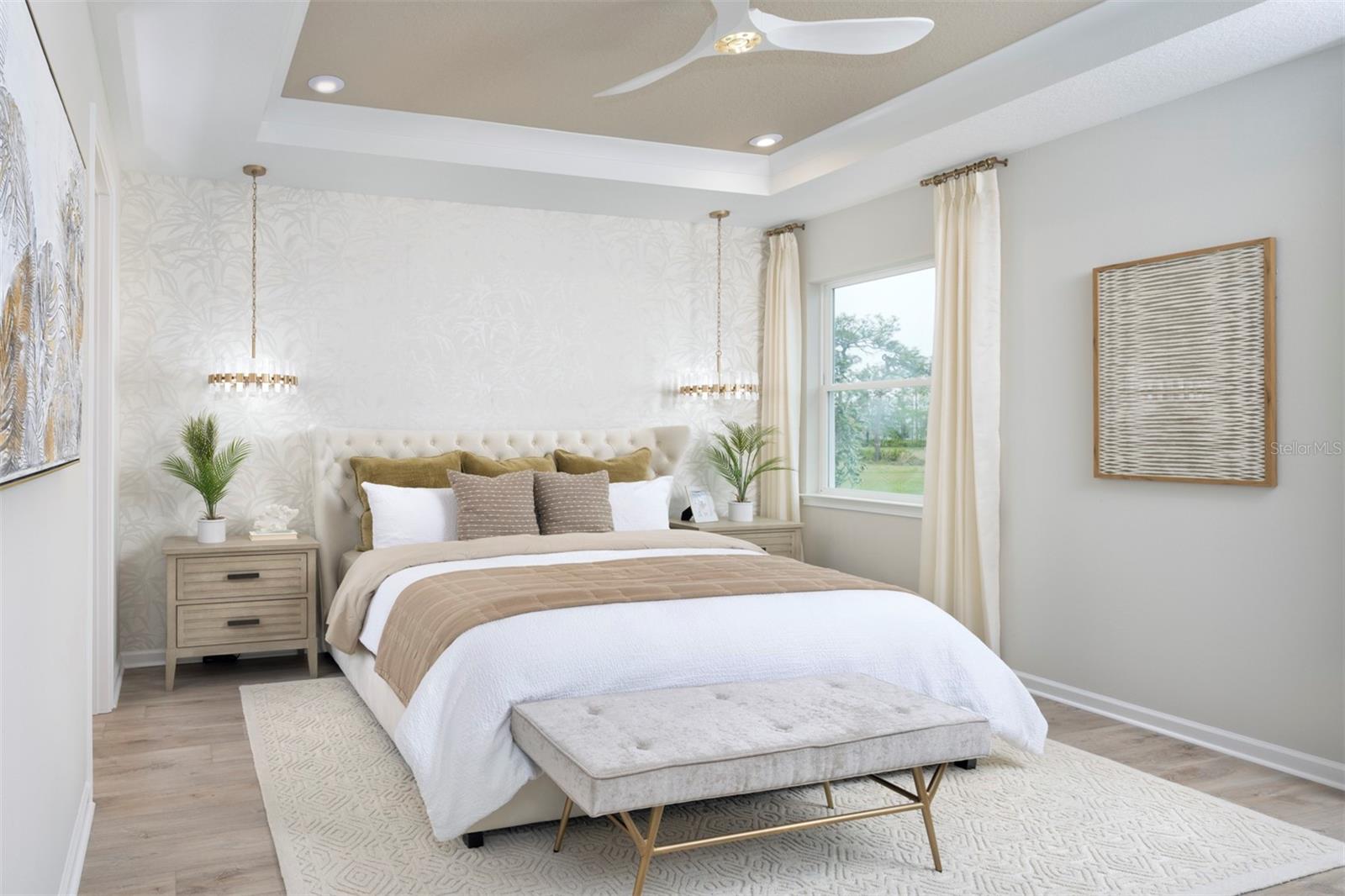 Model Secondary Bedroom