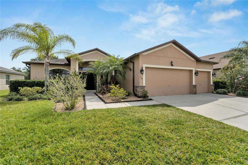 Oversized Lot, Home sits back off the street