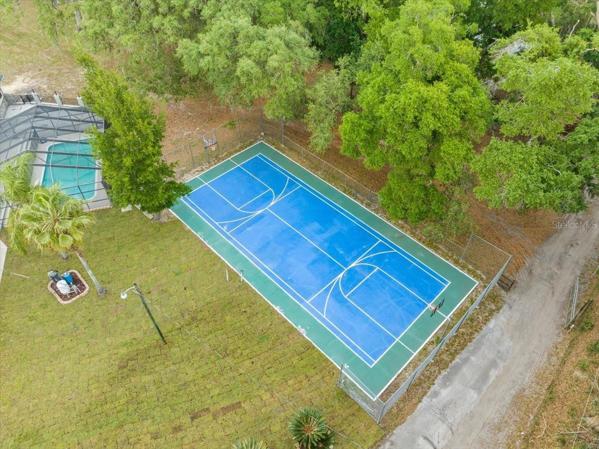 Basketball & Tennis Court