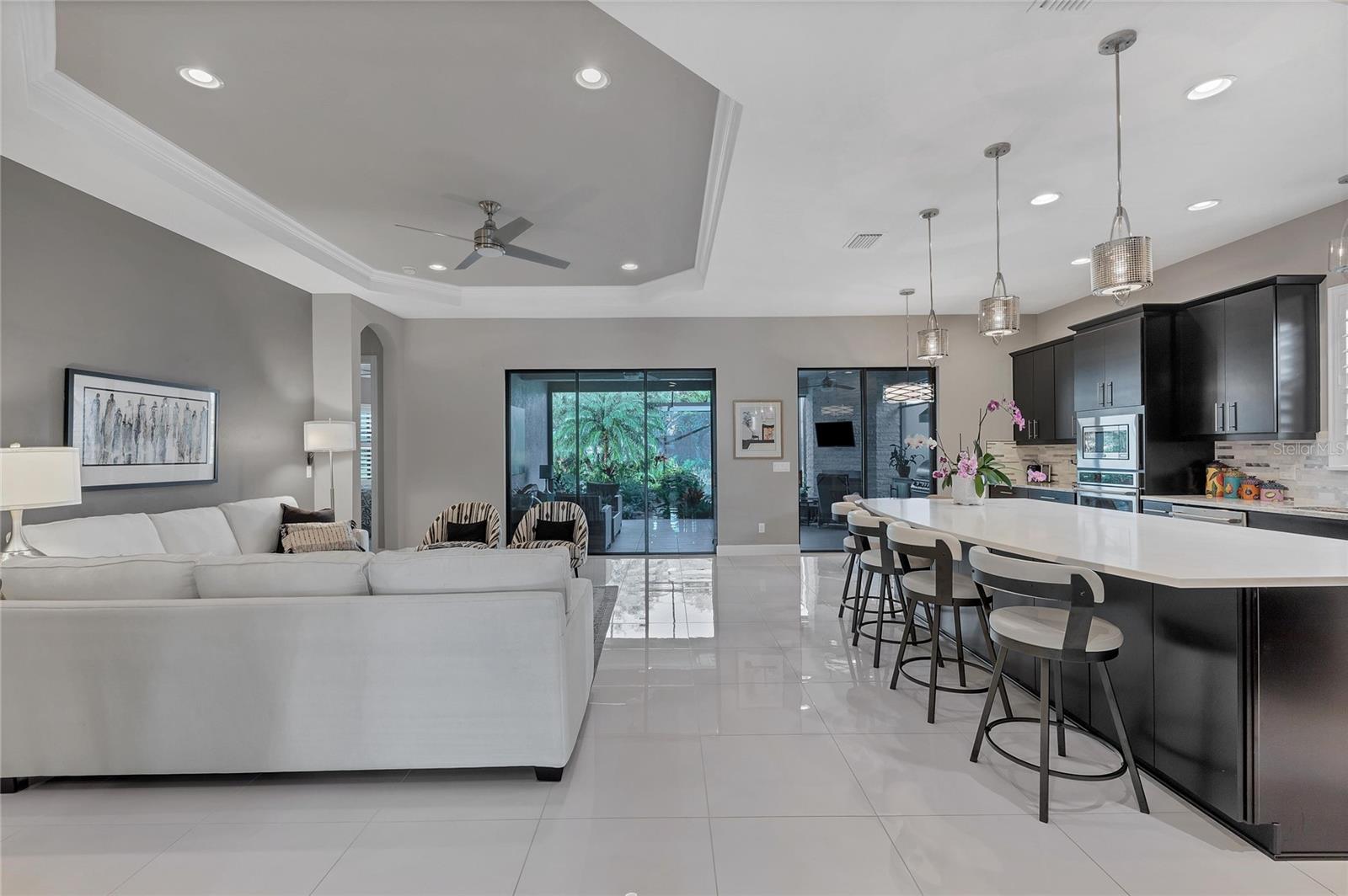 The Open Floor Plan Is Ideal For Entertaining