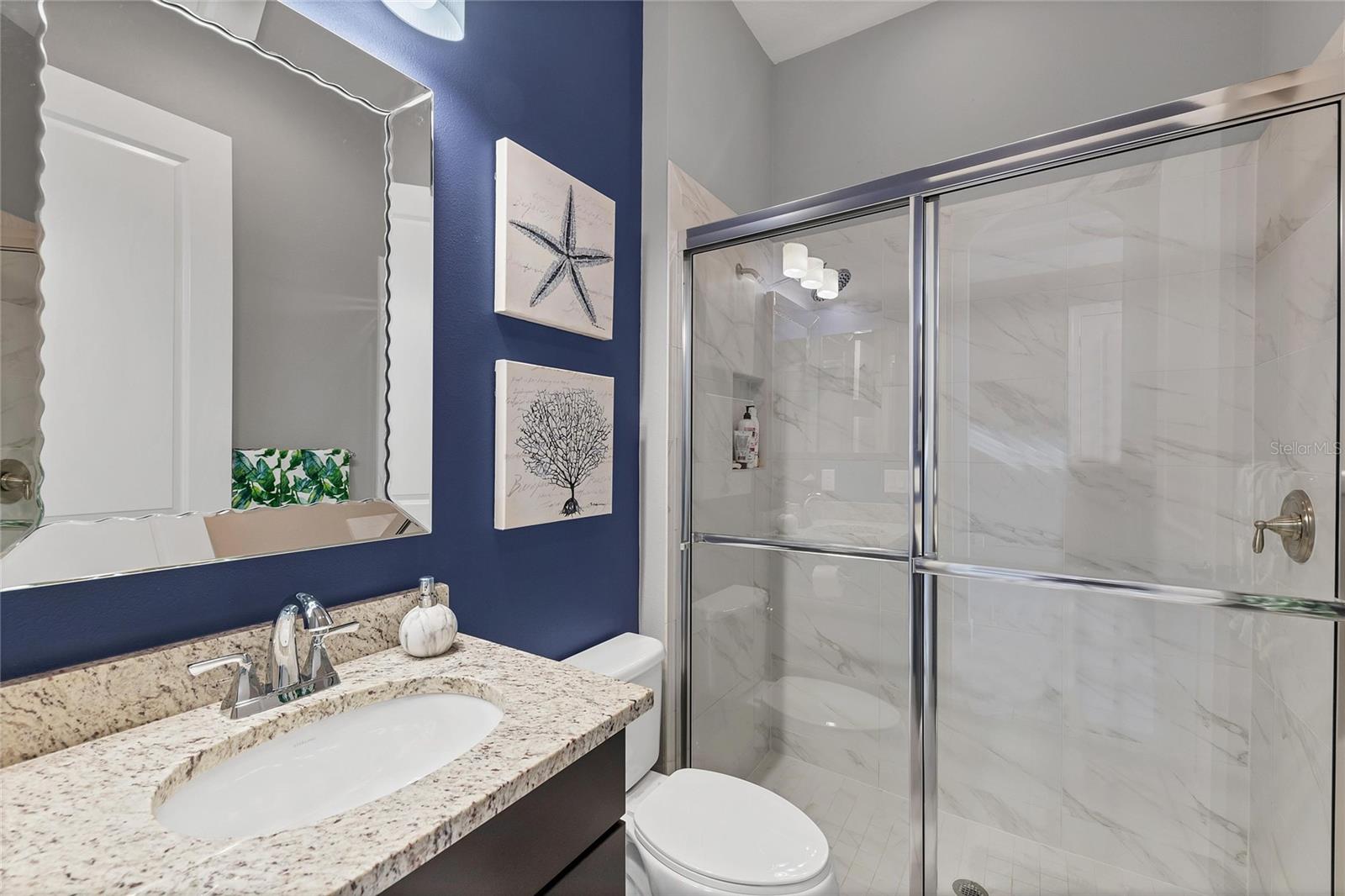 3rd Bathroom Is Centrally Located Between Guest Bedroom And Den