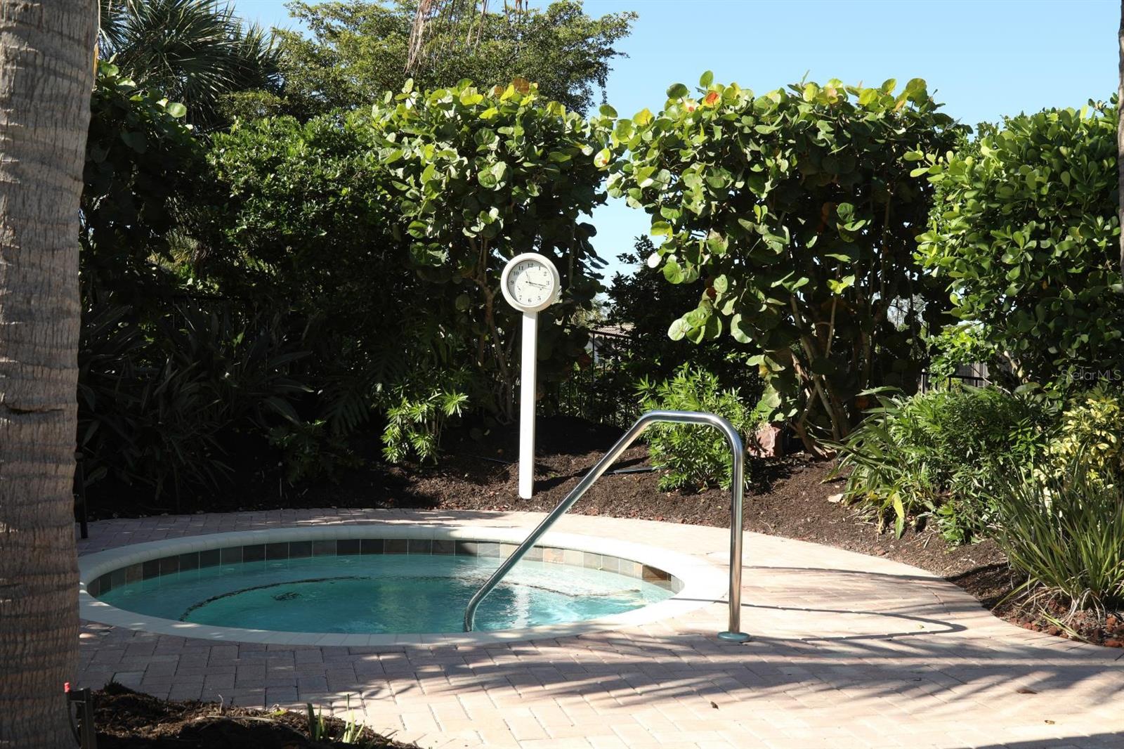Community Also Offers A Hot Tub