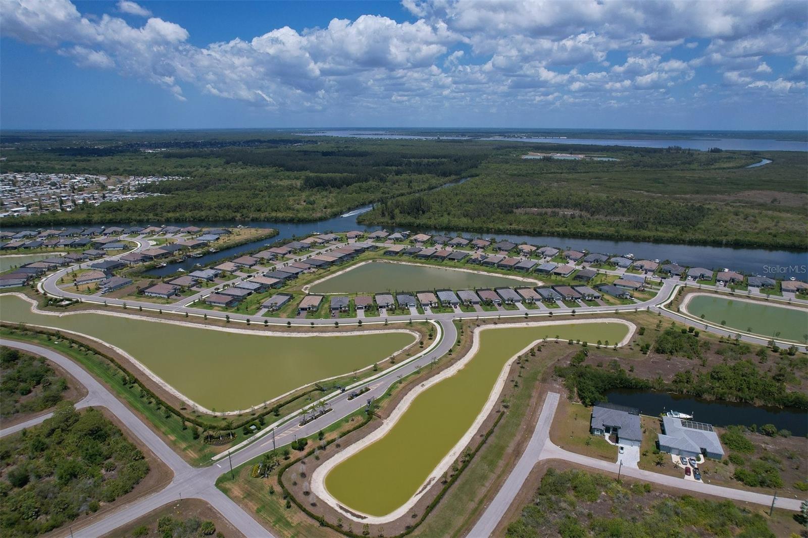 AERIAL VIEW OF COMMUNITY