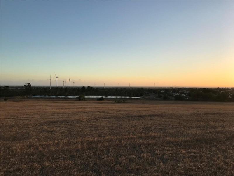 Sunset from the property.