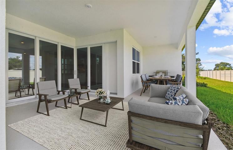 Covered Lanai - Virtually Staged
