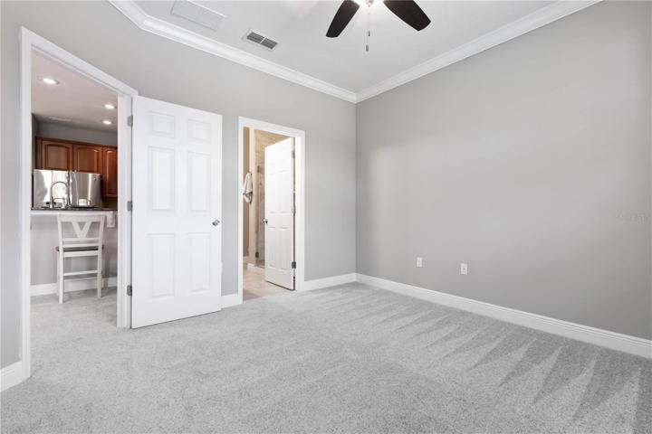 Big enough for King Size bed - Virtually Staged