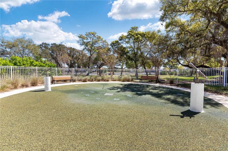 Interactive Water fountain