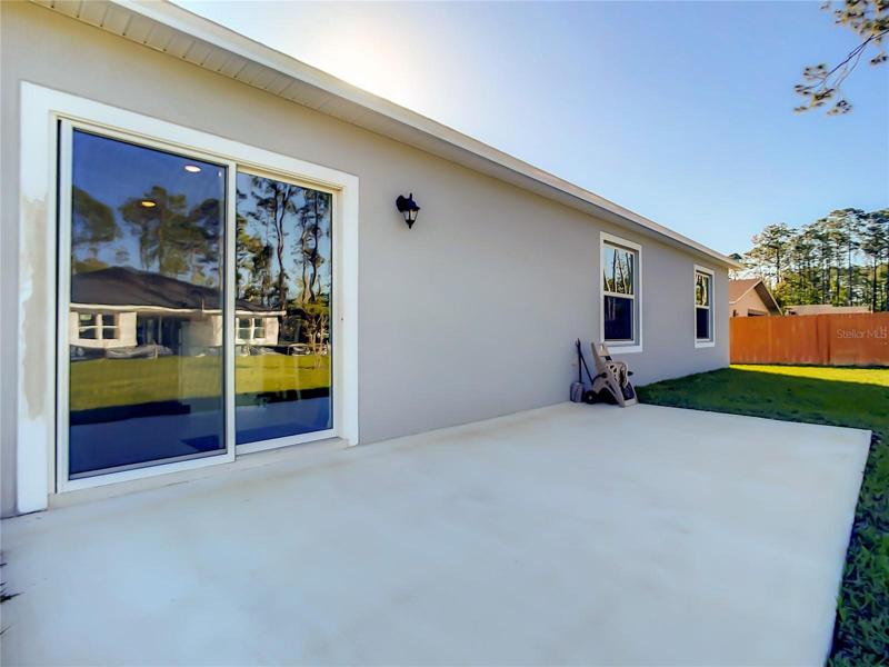 Back Patio