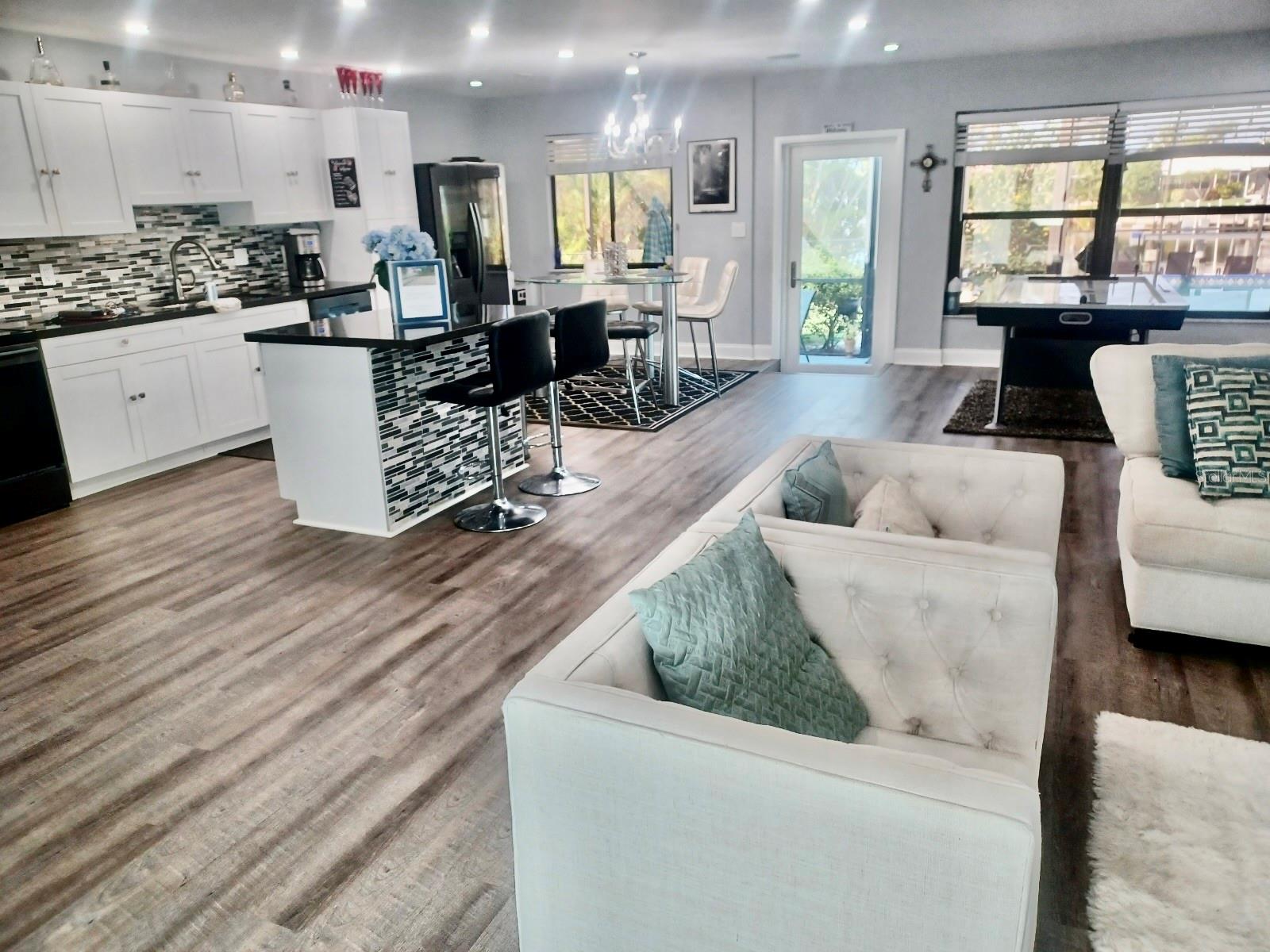 NEW LV plank floors go throughout the home.