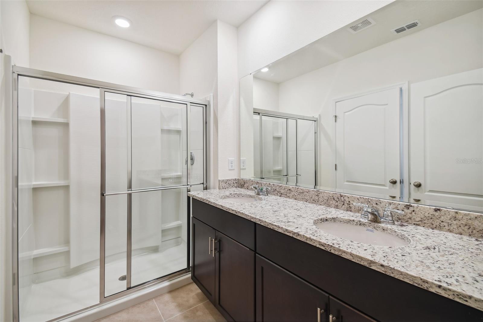 Owners Full Bathroom Second Floor - Walk In Shower
