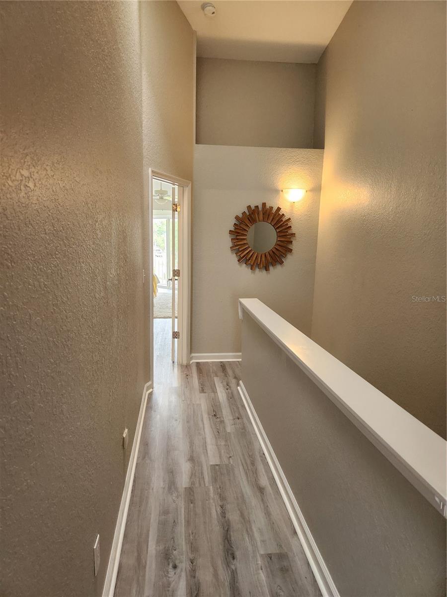 3rd level hall where laundry is located