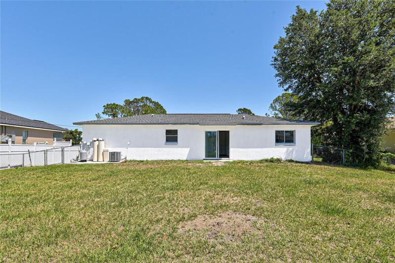 Exterior rear