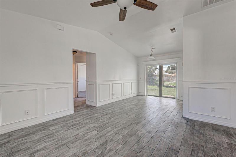 Living Room Looking Into Dining Room