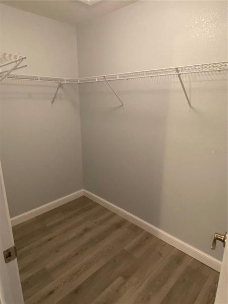 Master Walk-in closet