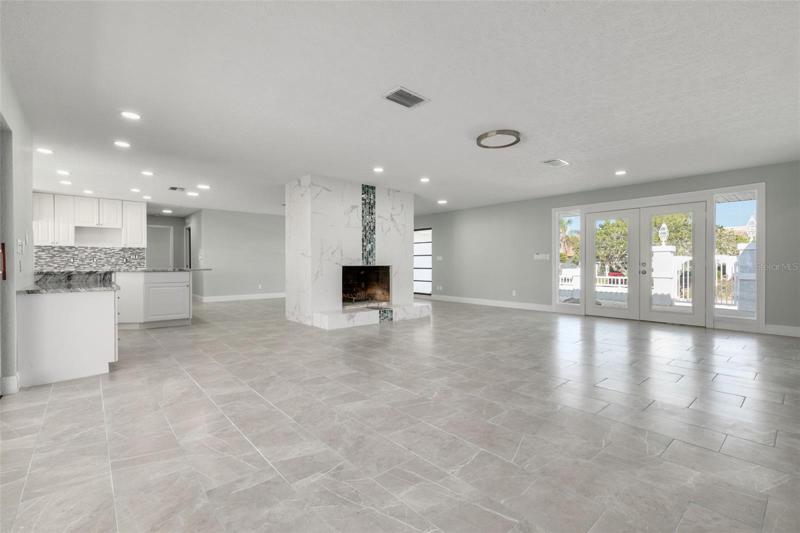 Open floorplan