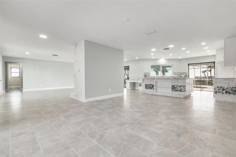 Open floor plan
