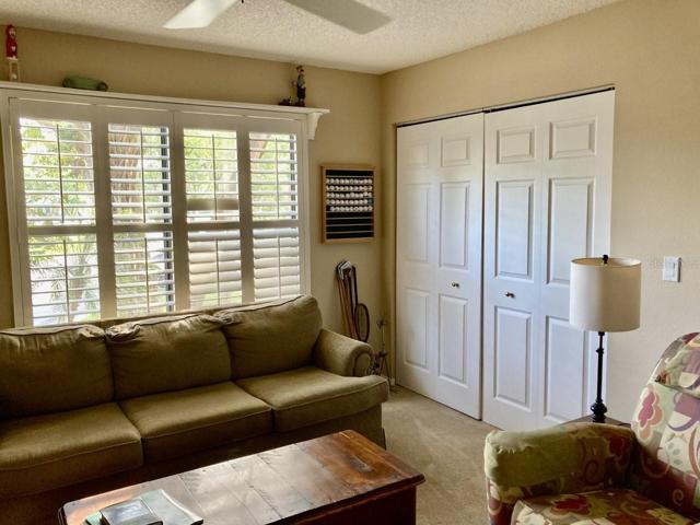 Plantation shutters.