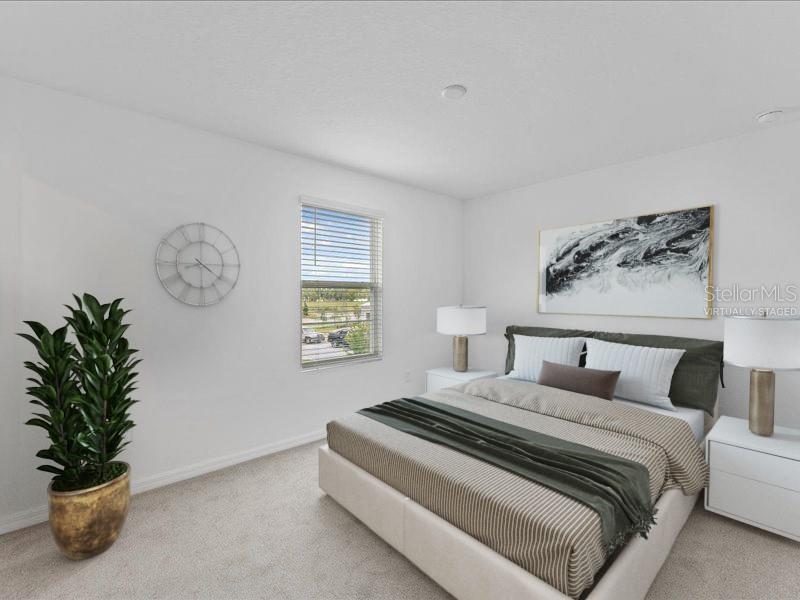 *Virtually Staged* Bedroom 2