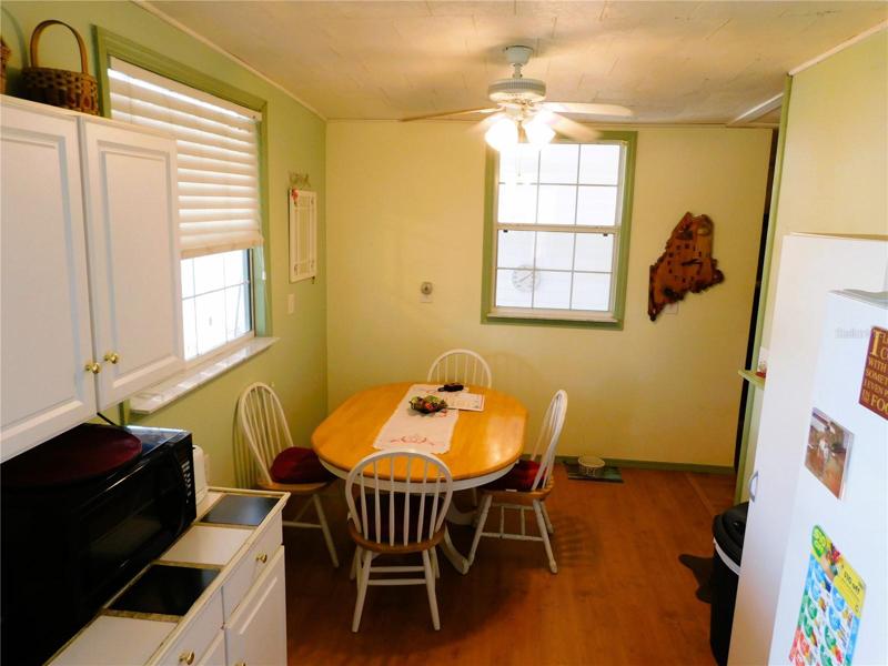 Eat-in kitchen.