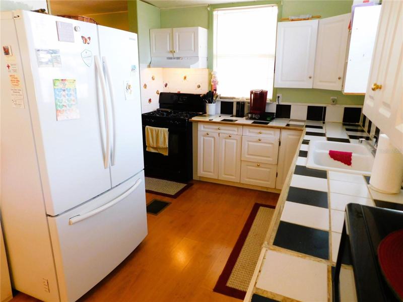 Newer appliances.