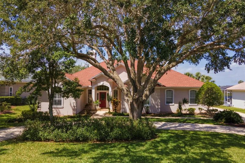 Front with Circular Driveway