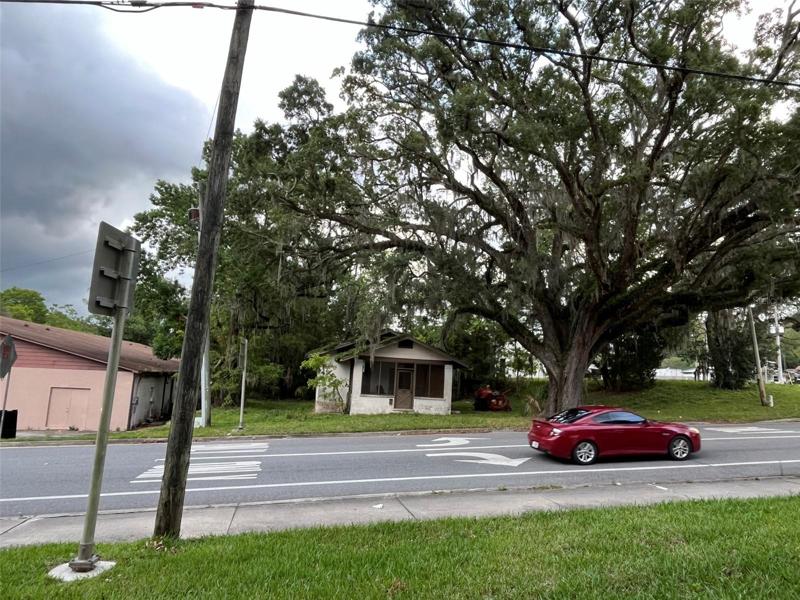 across the street view