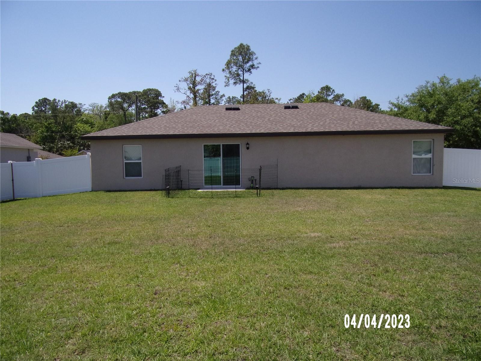 Rear Elevation
