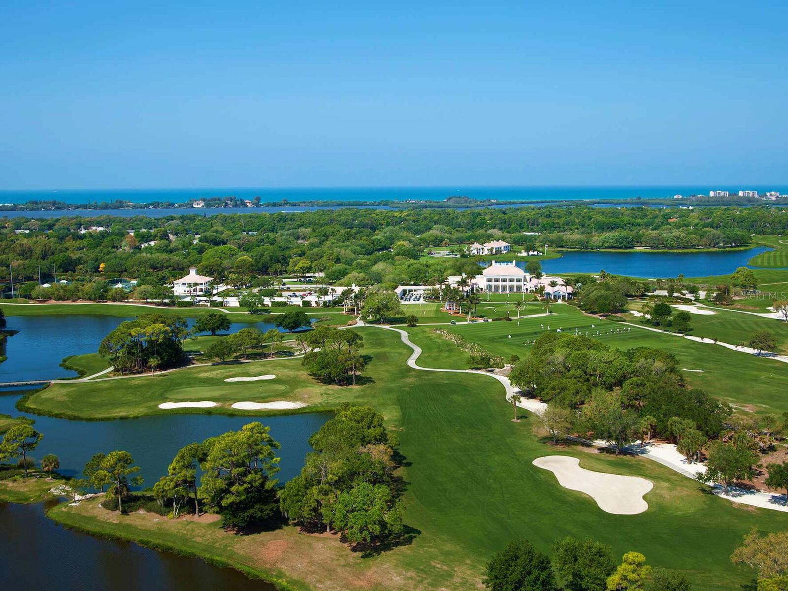 Two 18-hole champion golf courses to enjoy.