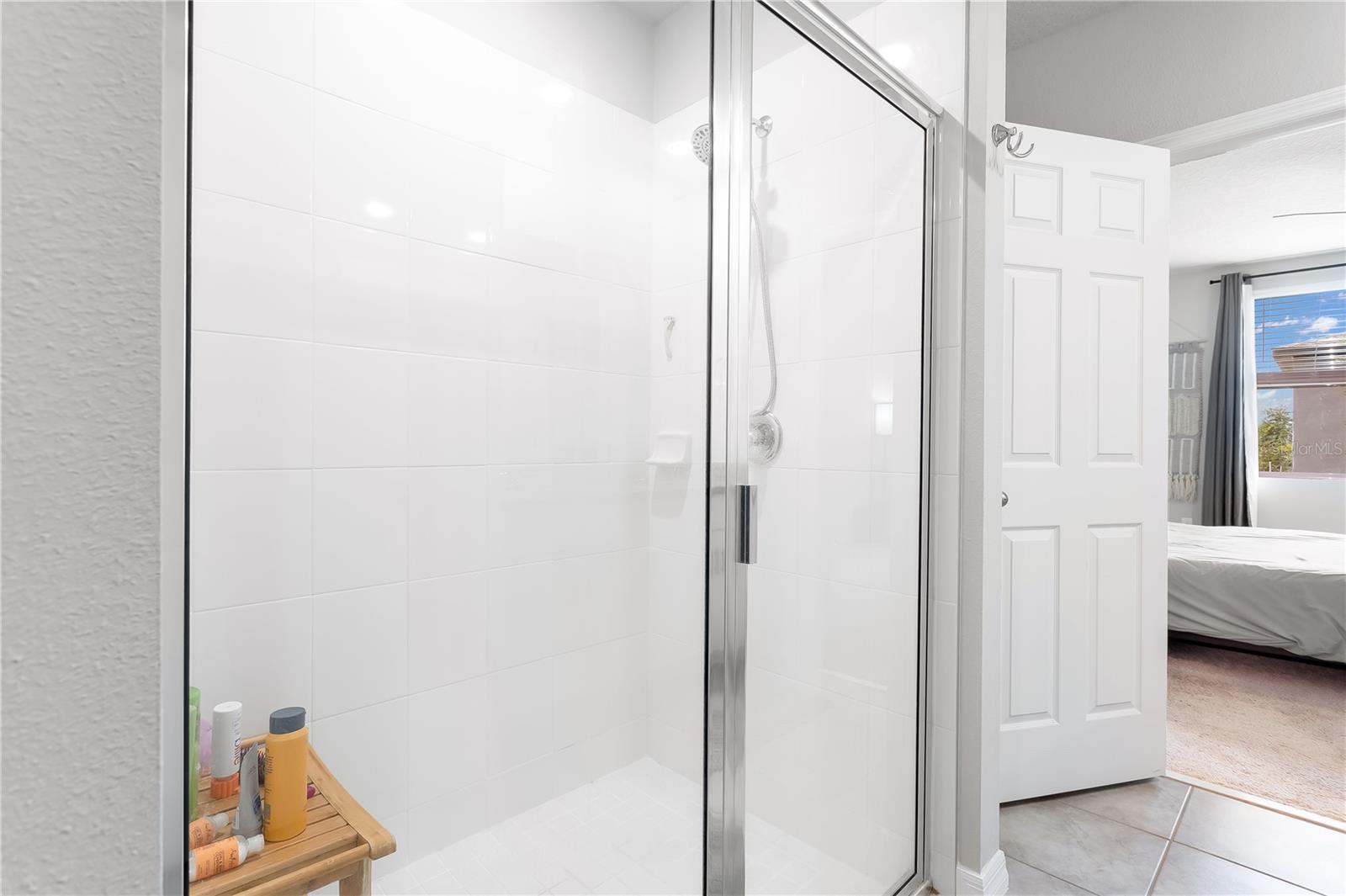 Primary bathroom shower