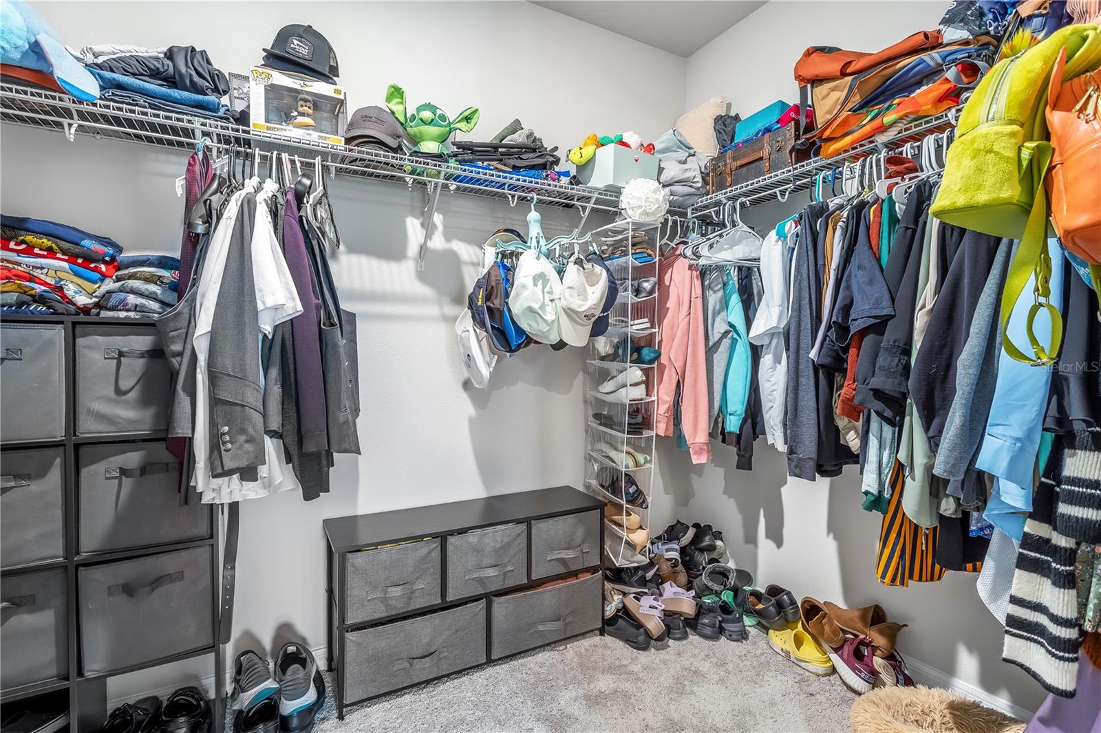 Primary closet right side