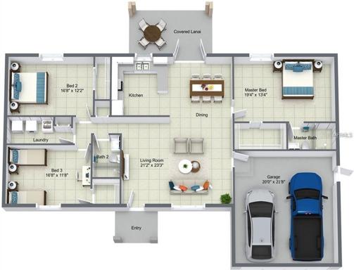 Sunshine 3 floorplan