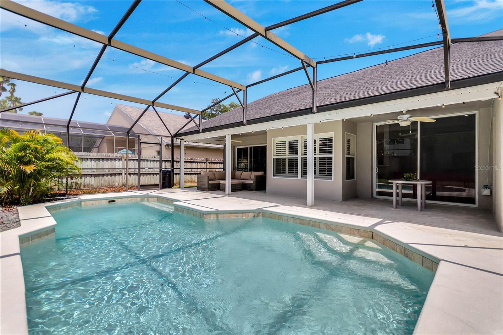 Great pool area for family and entertaining
