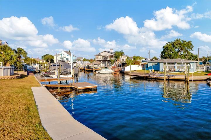 View down other side of Canal from Lot 6