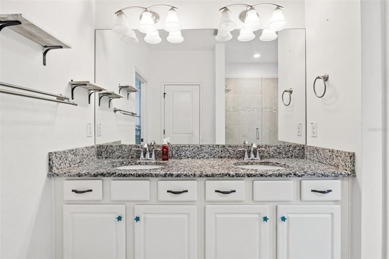 Double vanity!