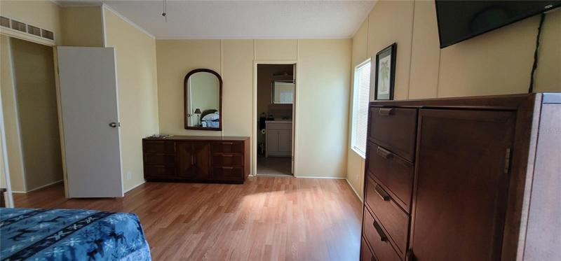 Master Bedroom to Master Bathroom