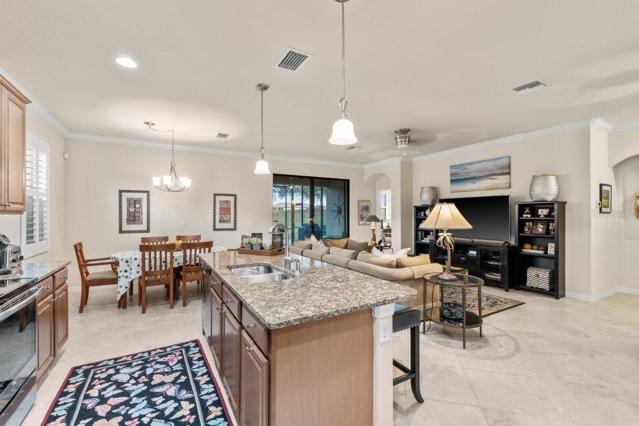 Spacious Kitchen down stairs in the Semi-Open Floorplan