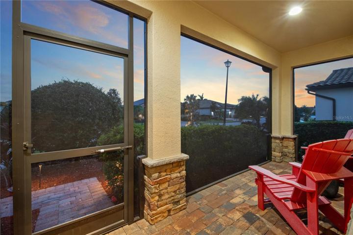 Front Elevation featuring landscape and pathway lighting