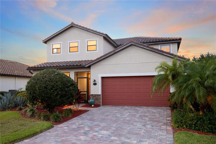 Front Elevation featuring landscape and pathway lighting