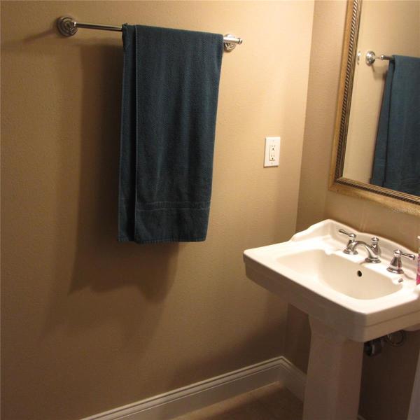 Half bath downstairs