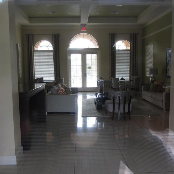 Clubhouse living area