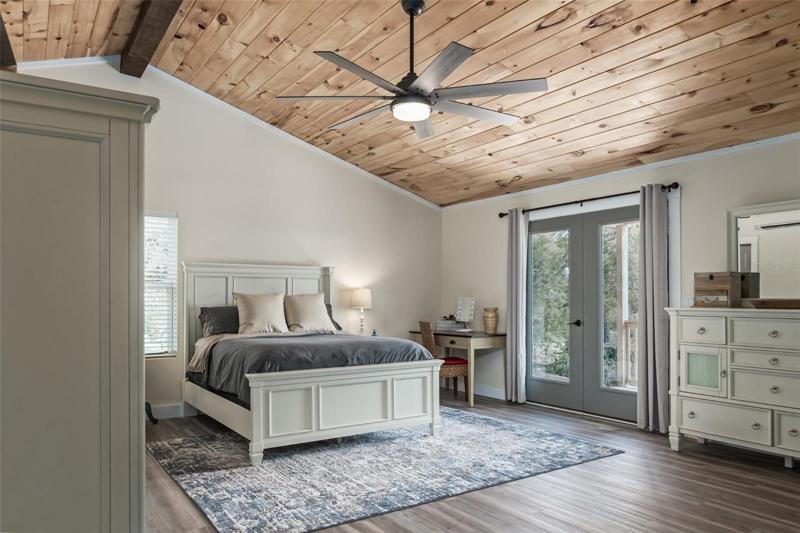 Stunning master bedroom