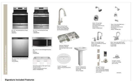 Design Selections.  Home is under construction and selections are subject to change.