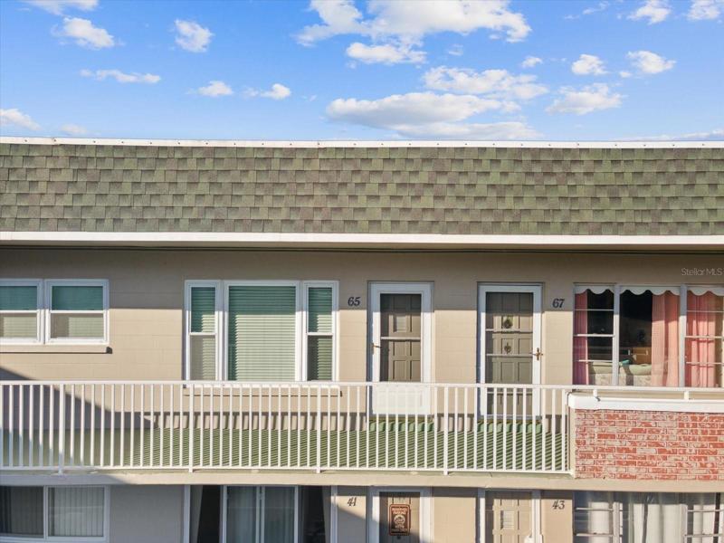 Front of Unit