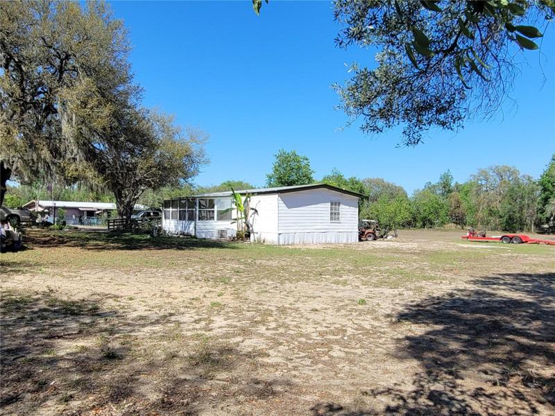 side of house, south side