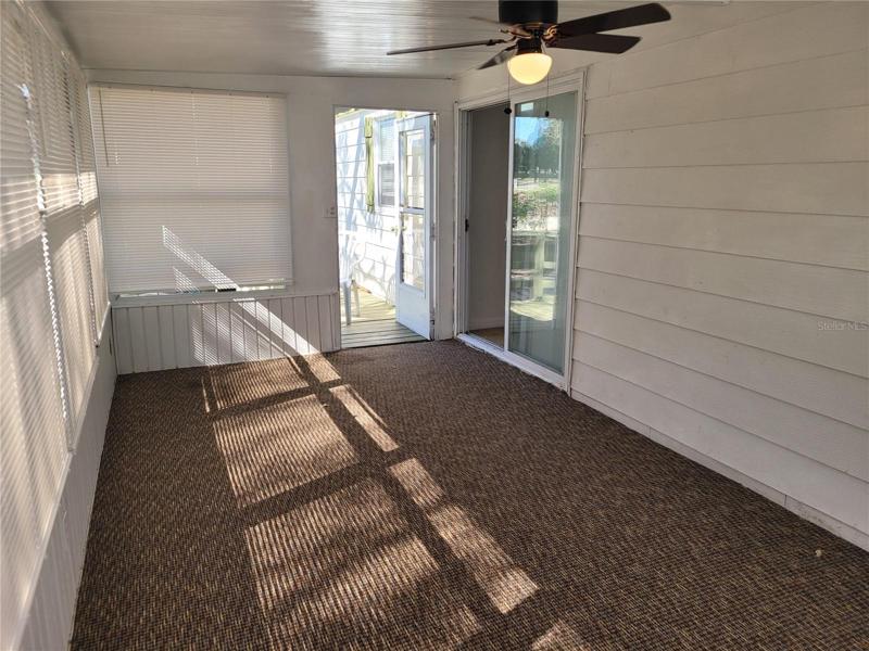 front lanai