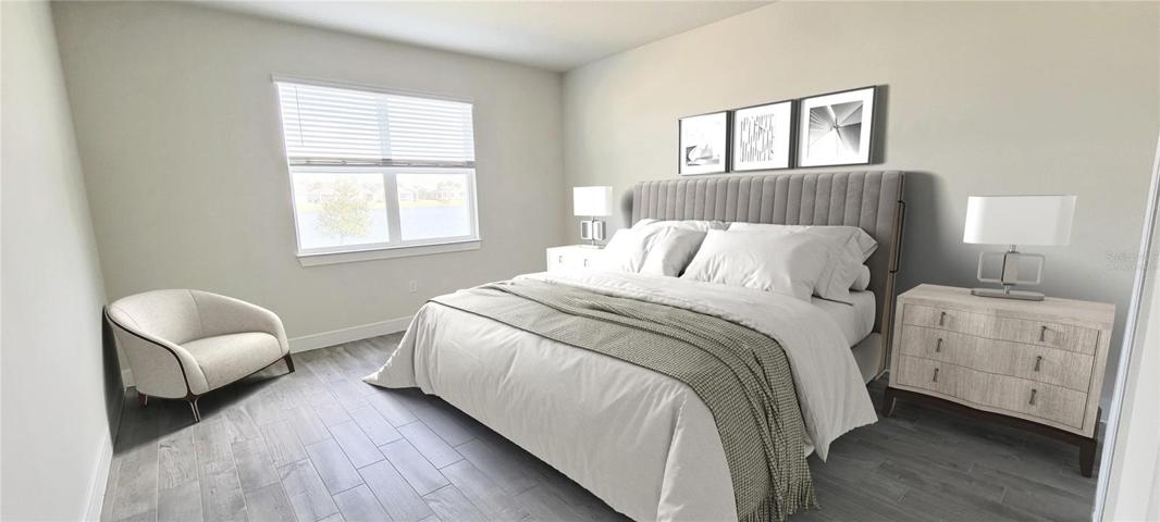 Virtually Staged- Primary Bedroom