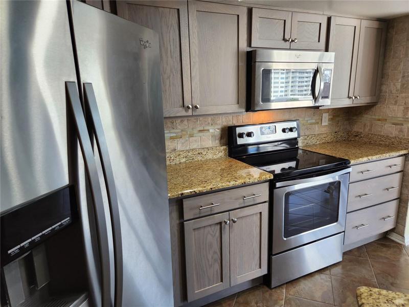 Nicely equipped kitchen