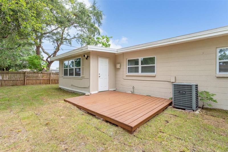 Enjoy your backyard on the Deck!