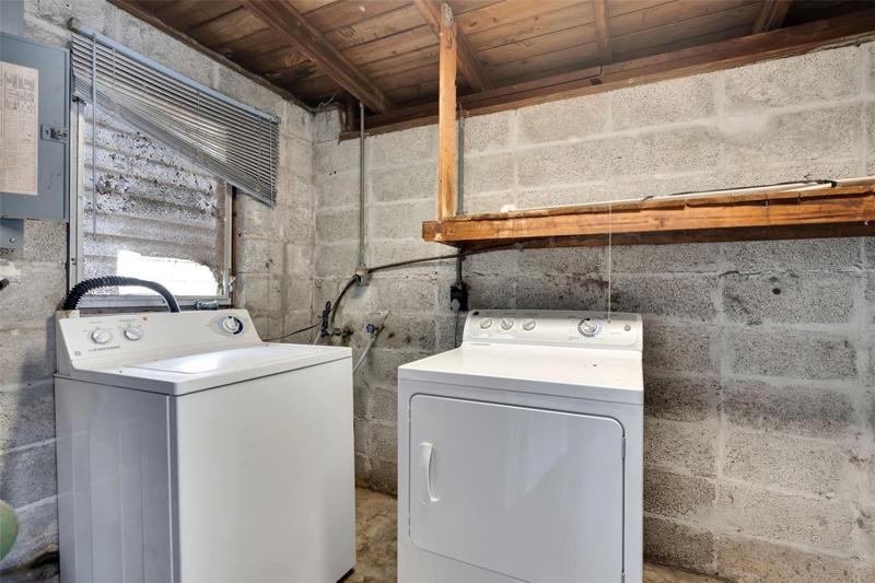 Separate Laundry Area